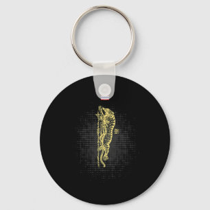 Muay Thai Tiger - Buddha Tattoo Kickboxing Cultura Keychain