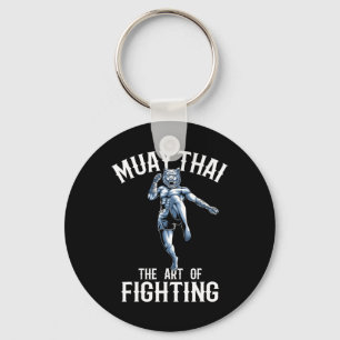 Muay Thai Tiger - Thai Boxing And Kickboxing _1 Keychain
