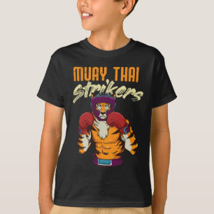 Muay Thai Tiger Thai Boxing Thailand Kickboxing  T-Shirt