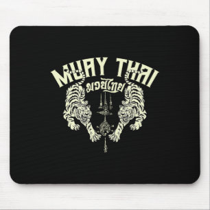 Muay Thai Tigers Mixed Martial Arts Kickboxing Tha Mouse Pad