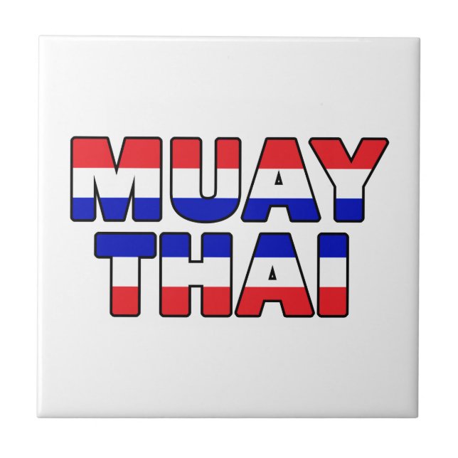 Muay Thai Tile (Front)