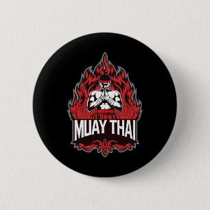 Muay Thai - Traditional Thai Boxing 2 Inch Round Button