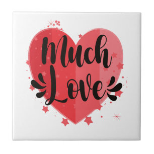 Much Love, Big Heart Tile