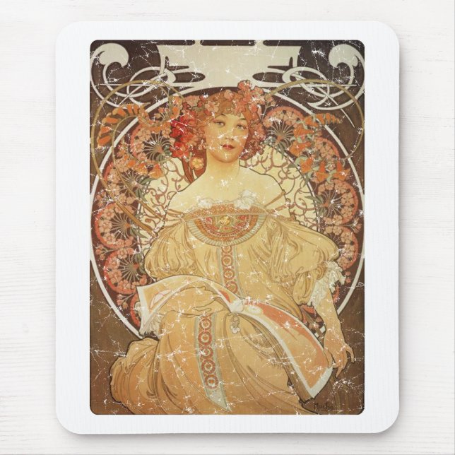 Mucha 2 - 1890 mouse pad (Front)