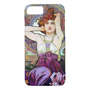 Mucha Amethyst Case-Mate iPhone Case