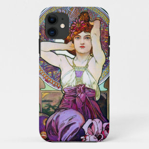 Mucha Amethyst iPhone 11 Case