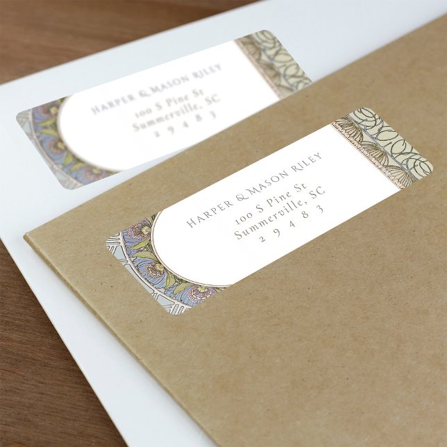 Mucha Custom Return Address Label (Creator Uploaded)