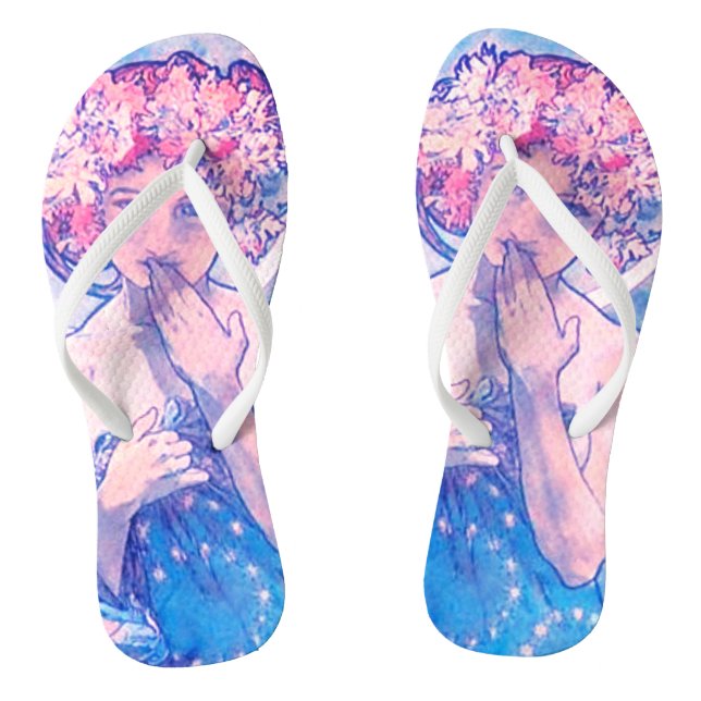 Mucha Moonlight tongs femmes (Semelle)