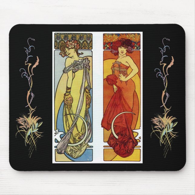 Mucha Mouse Mat (Front)