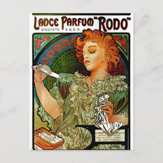 Mucha Postcard (Front)