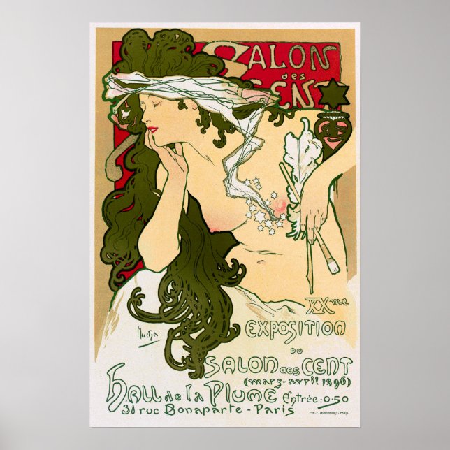 Mucha - Salon 1901 Poster (Front)