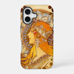 Mucha Zodiac iPhone 16 Case