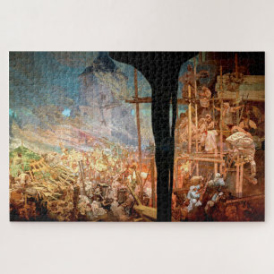 Mucha's Defence of Sziget Jigsaw Puzzle