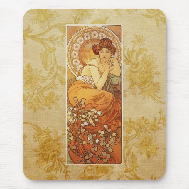 Mucha's Topas Mouse Pad (Front)