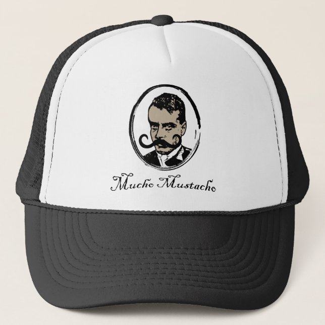 Mucho Mustacho - Zapata Trucker Hat (Front)