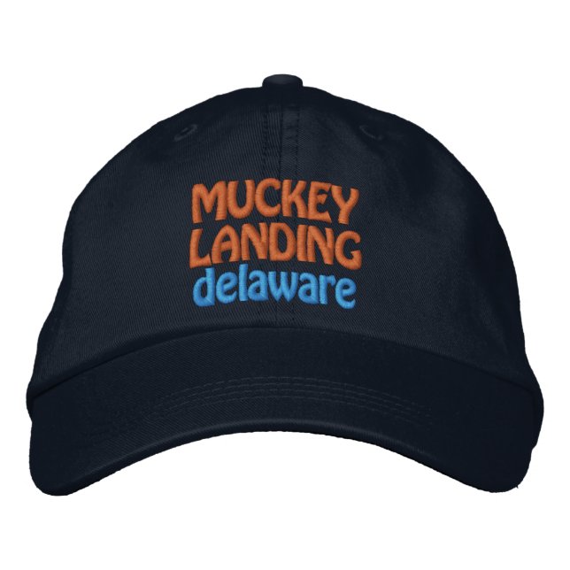 Muckey Landing Baseball Cap (Front)