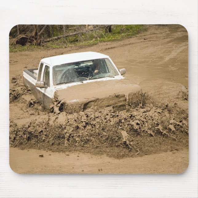 Mud bogging mouse pad (Front)