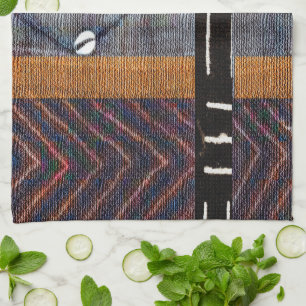 Mud-Cloth Batik-Beads Kitchen Towel