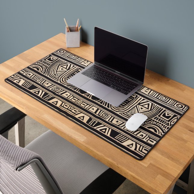 Mud Cloth Desk Mat (Office 2)