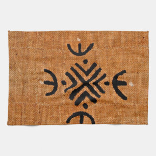 Mud cloth orange