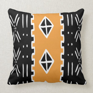 Mud Cloth Throw Pillow