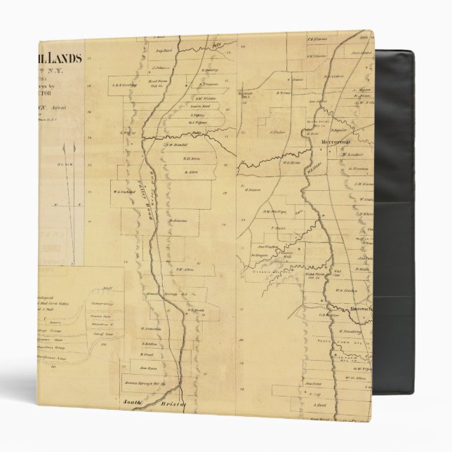 Mud Creek oil lands Binder (Front/Inside)