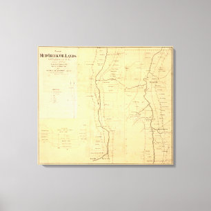 Mud Creek oil lands Canvas Print