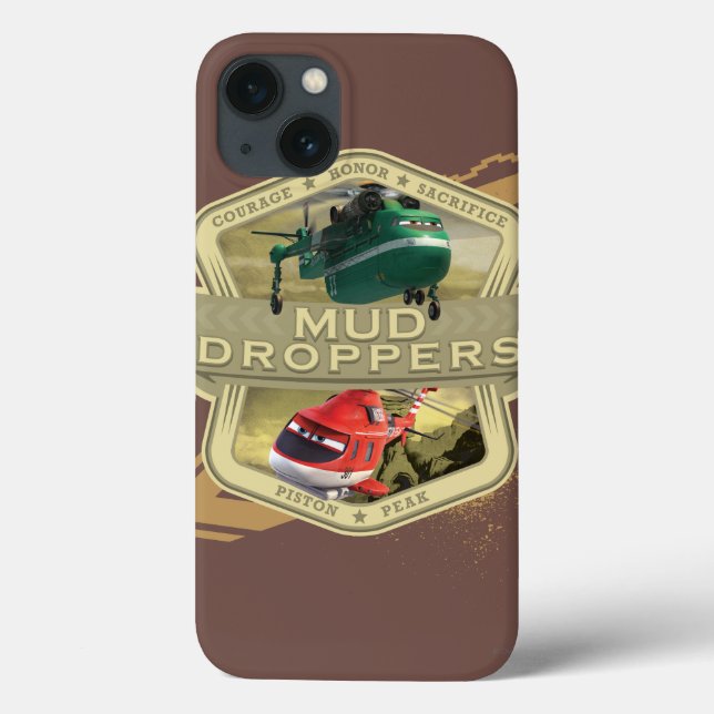 Mud Droppers Case-Mate iPhone Case (Back)
