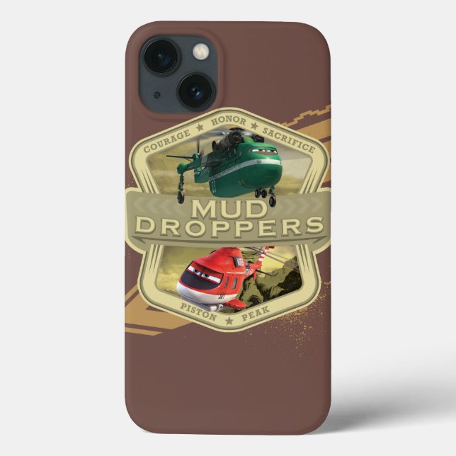 Mud Droppers Case-Mate iPhone Case (Back)