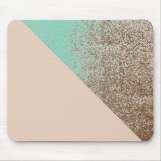 Mud Lover Peach and Mint Splash Style Mouse Pad