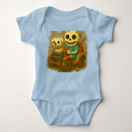Mud Mayhem with Baby and Waggles Baby Bodysuit