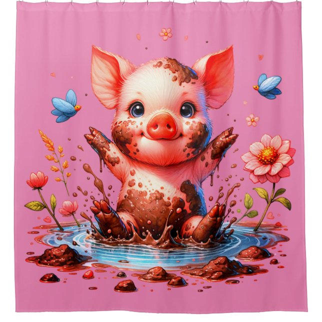 "Mud Puddle Piggy" (Front)