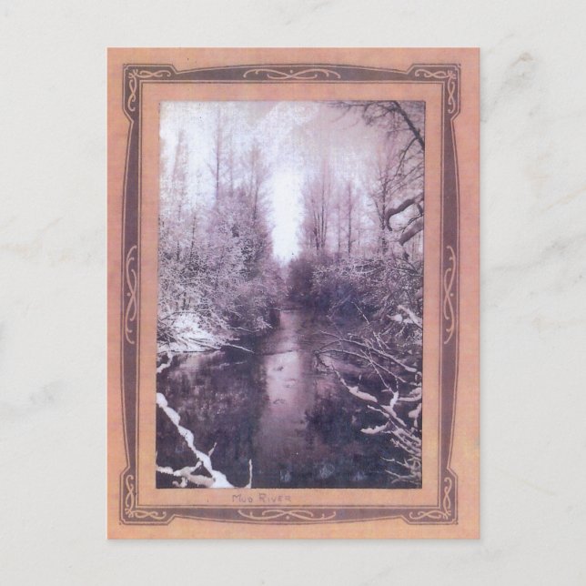 Mud River, BC Memory Postcard (Front)