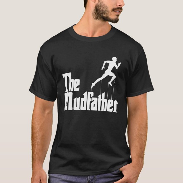 Mud Run  for Men Mud Run Team  Mud Team T-Shirt (Front)