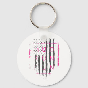 Mud Run Fun Usa Flag Pink Mudder Trail Running And Keychain