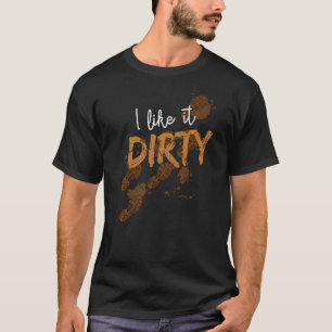 Mud Run Obstacle Course Dirty Muddy Runner 3 T-Shirt