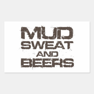 Mud Sweat and Beers Sticker