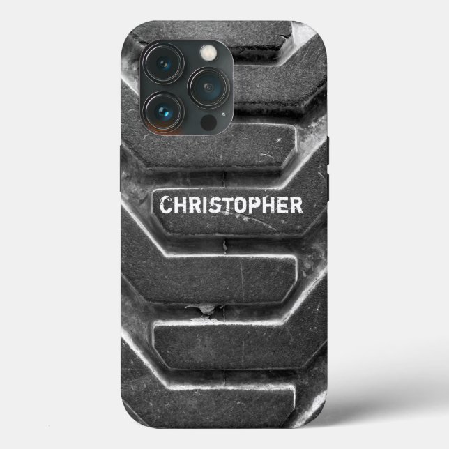 Mud Tire Case-Mate iPhone Case (Back)