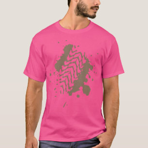 Mud Tire Track Nature Off Road 4X4 Camping Trail H T-Shirt