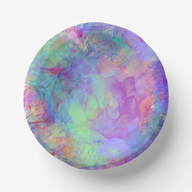 Muddled Dream Paper Plate (Front)