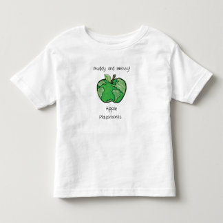 muddy and messy (toddler) toddler t-shirt