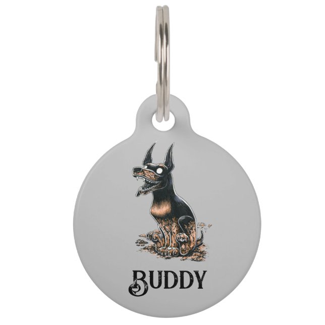Muddy Boo Buddy Pet Tag (Front)