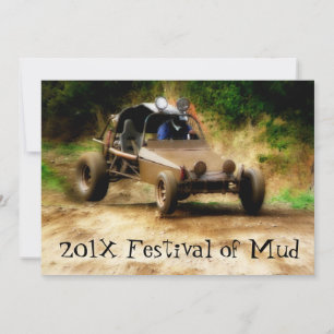 Muddy Mudfest Dunebuggy 4x4ing  event Invitation