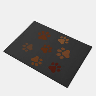Muddy Paw Prints Doormat