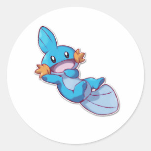 Mudkip Classic Round Sticker
