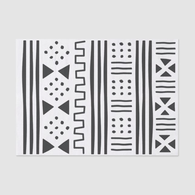 Mudprint Style Tissue Paper (Front)