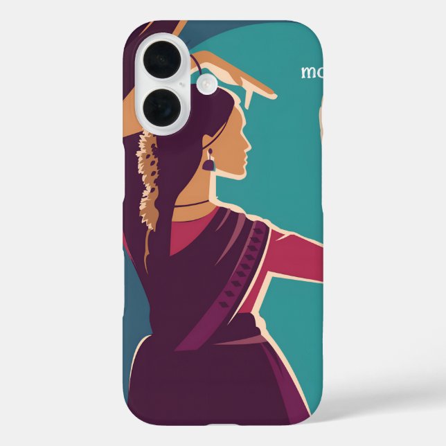 Mudra Case-Mate iPhone Case (Back)