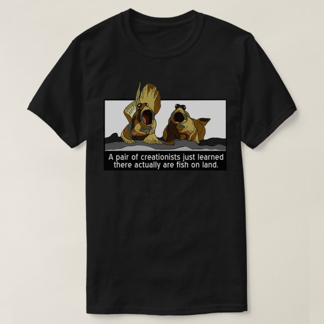 Mudskipper Awe T-Shirt (Design Front)