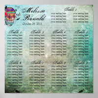 Muerte Day of the Dead Calaveras Sugar Skull Art