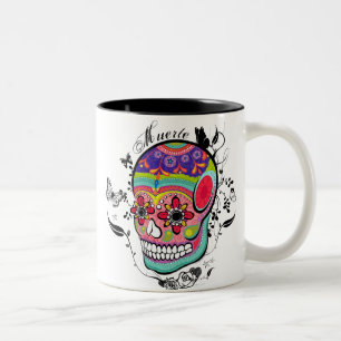 Muerte Day of the Dead Illustration Mug